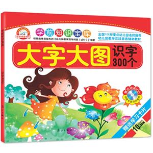 识字300个-学前知识宝库-大字大图-赠送动画VCD-赠送学习卡片-技术教育社区