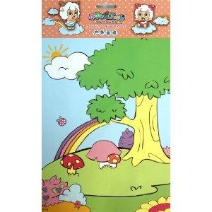 户外运动-喜羊羊立体情景贴纸-喜羊羊与灰太狼-技术教育社区