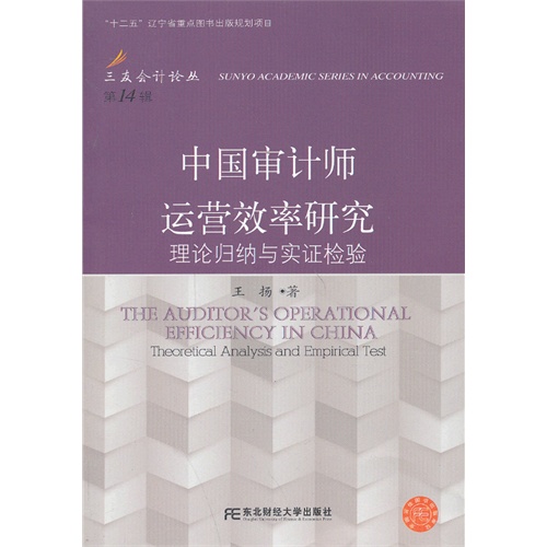 中国审计师运营效率研究 理论归纳与实证检验