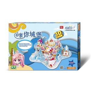 迷你城堡-奥雅之光-3D立体拼插-随书附赠奥雅密语卡-技术教育社区