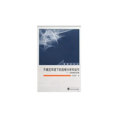 不确定环境下的战略分析和运作——实物期权战略