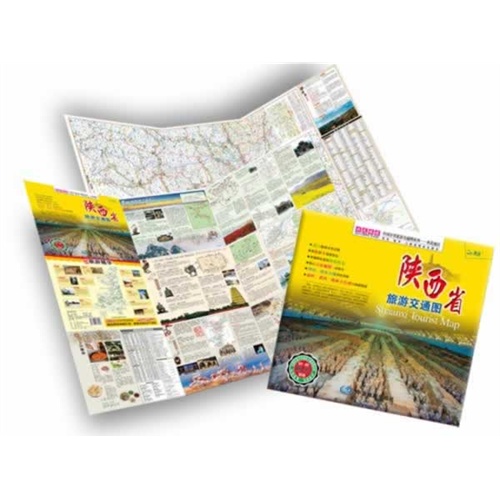 陕西省旅游交通图