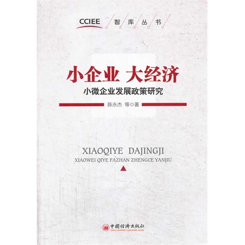 小企业 大经济-小微企业发展政策研究