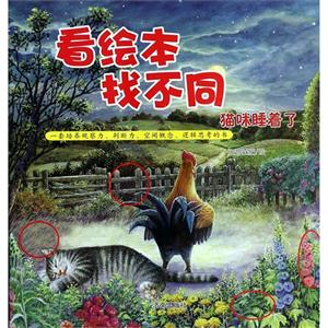 猫咪睡着了-看绘本找不同-技术教育社区