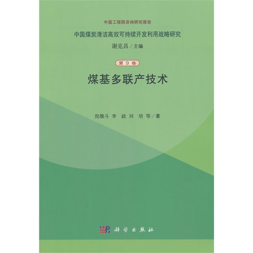 煤基多联产技术-中国煤炭清洁高效可持续开发利用战略研究-第9卷