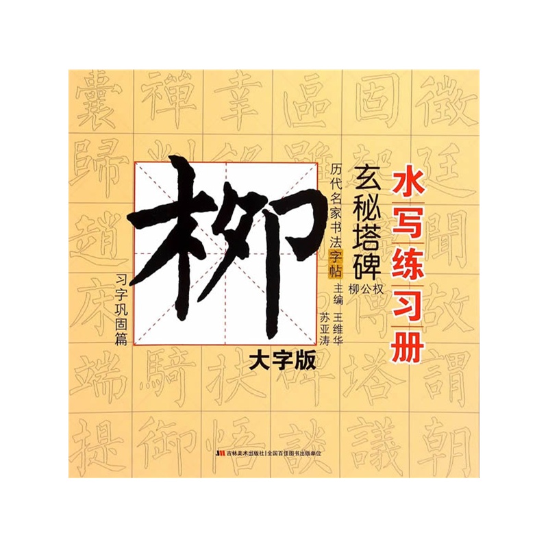 习字巩固篇-历代名家书法字帖书写练习册-柳公权.玄秘塔碑-大字版