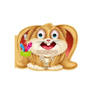 兔子-动物形状书-技术教育社区