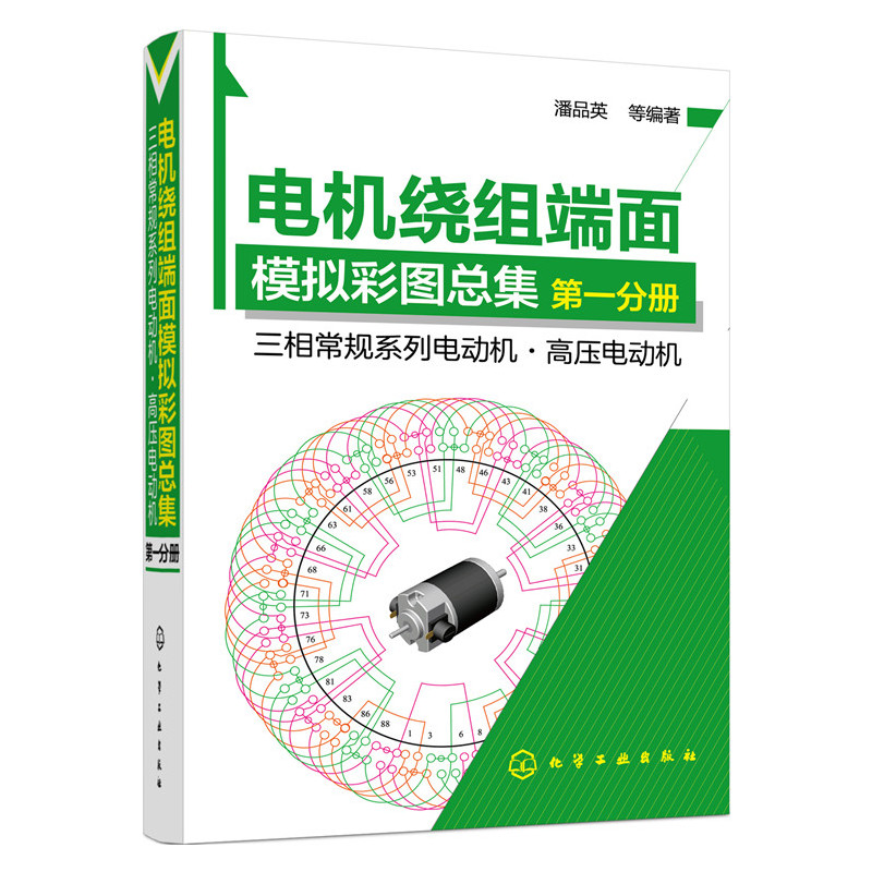 三相常规系列电动机.高压电动机-电机绕组端面模拟彩图总集-第一分册