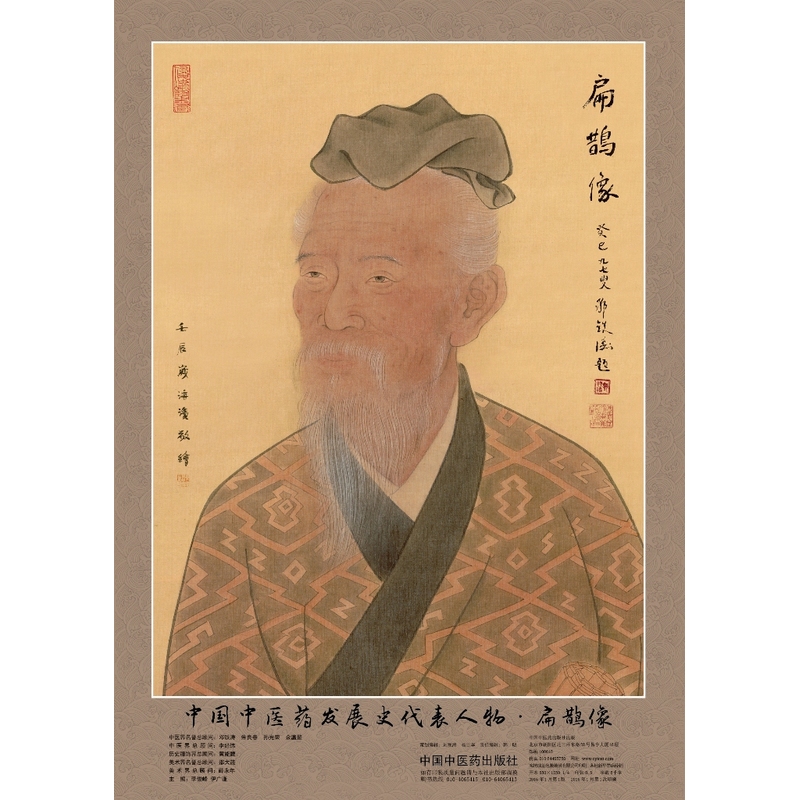 中国中医药发展史代表人物.扁鹊像