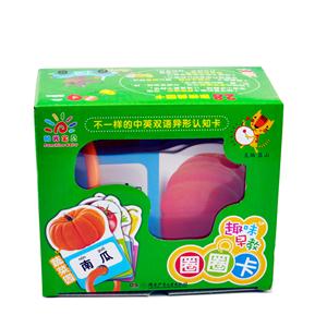 蔬菜园-趣味早教圈圈卡-技术教育社区