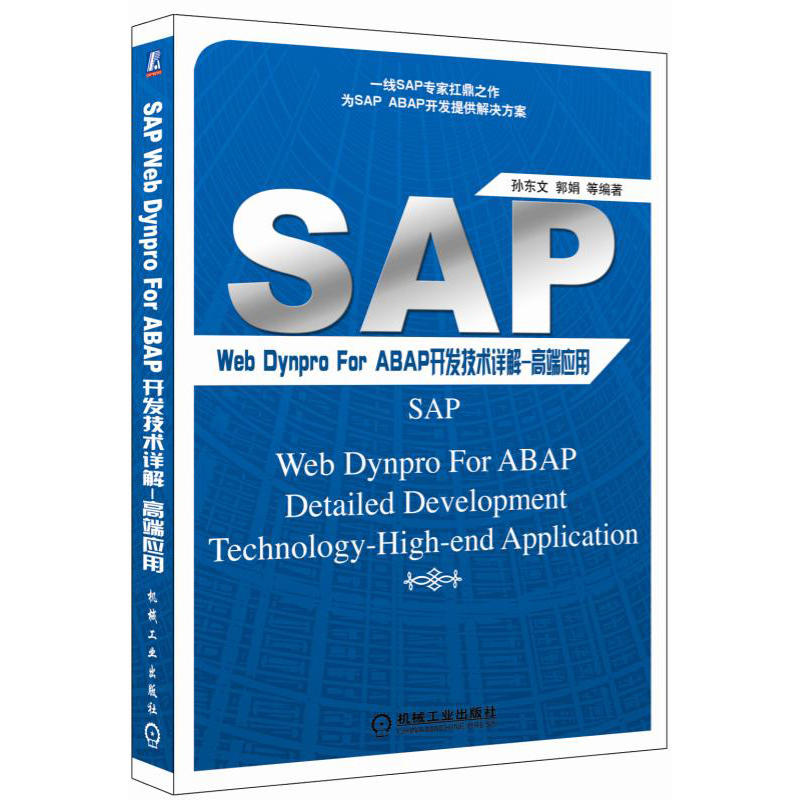 SAP Web Dynpra For ABAP开发技术详解-高端应用