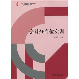 会计分岗位实训-技术教育社区