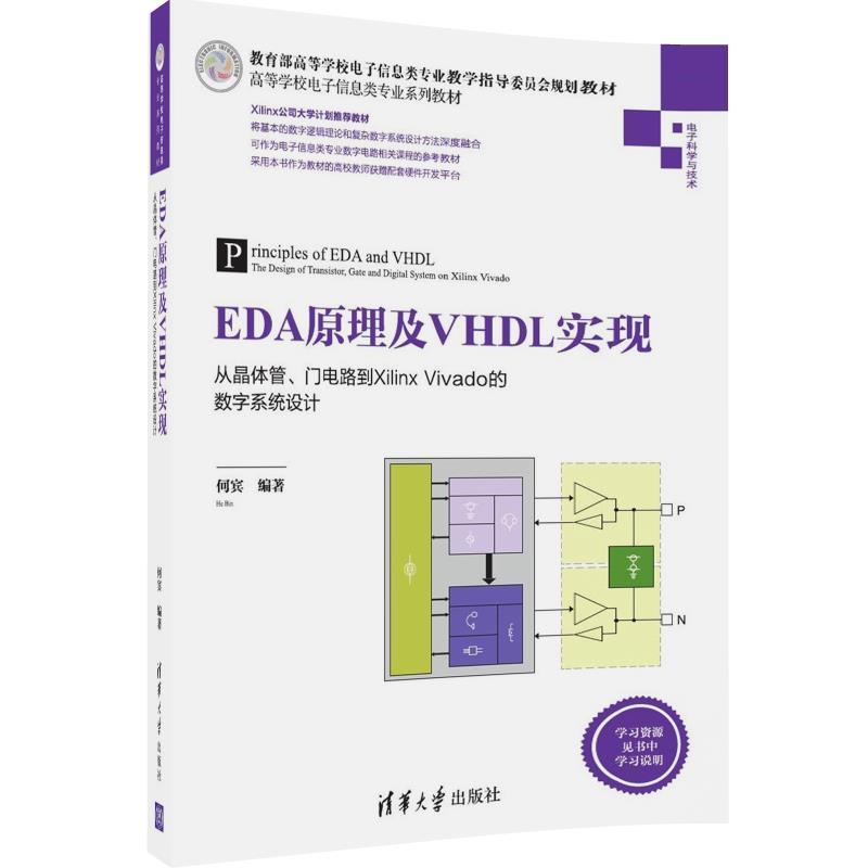 EDA原理及VHDL实现-从晶体管.门电路到Xilinx Vivado的数字系统设计