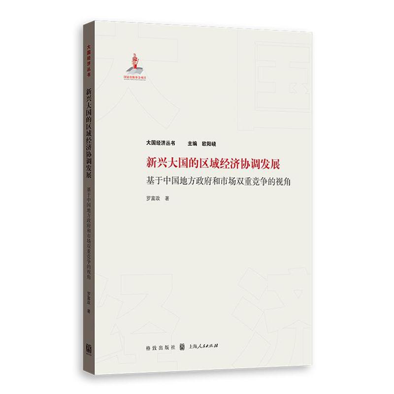 新兴大国的区域经济协调发展-基于中国地方政府和市场双重竞争的视角