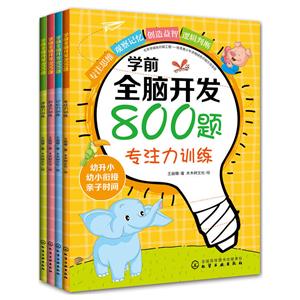 学前全脑开发800题(套装共4册)-技术教育社区