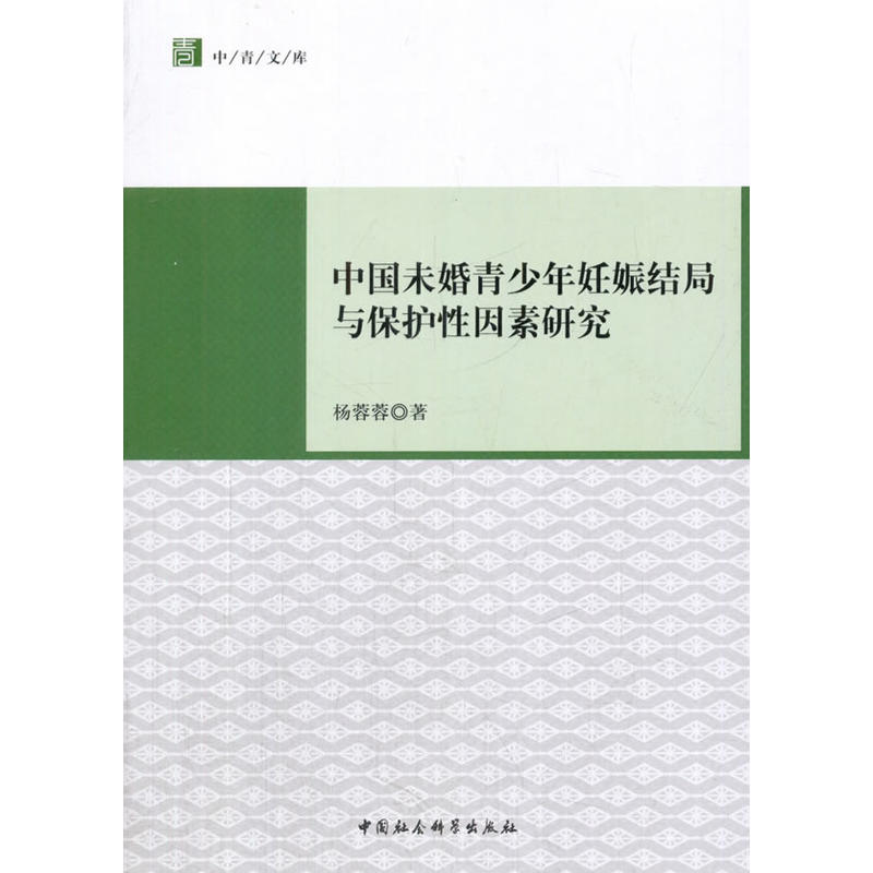 中国未婚青少年妊娠结局与保护性因素研究