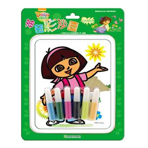 美丽四季-神奇彩沙画-技术教育社区