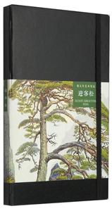 祝大年艺术笔记系列迎客松-技术教育社区