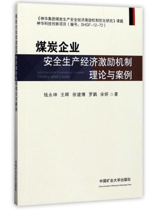 煤炭企业安全生产经济激励机制理论与案例