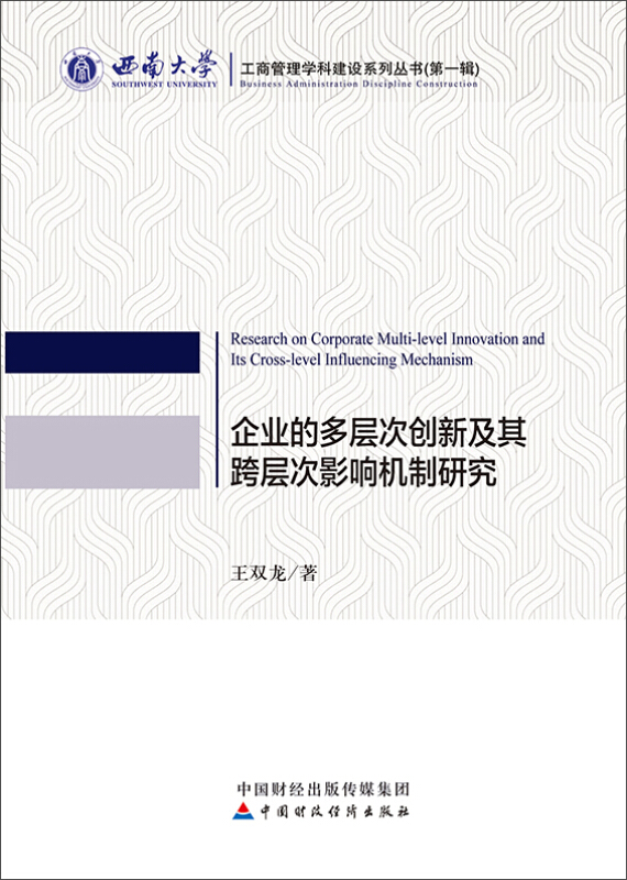 企业的多层次创新及其跨层次影响机制研究