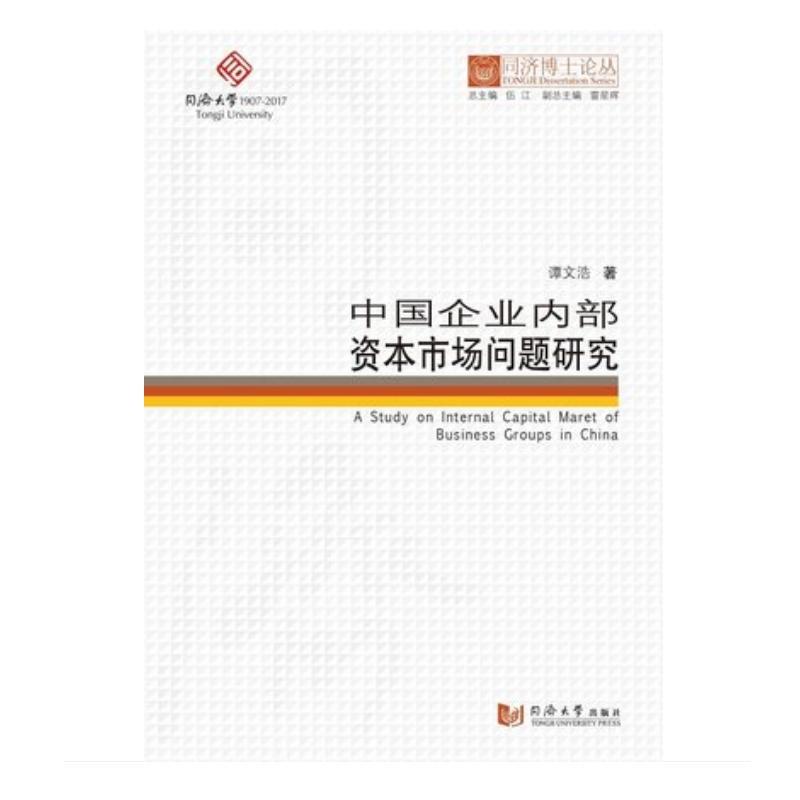 中国企业内部资本市场问题研究/同济博士论丛