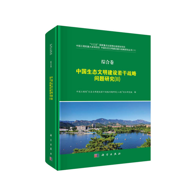 中国生态文明建设若干战略问题研究:Ⅱ:综合卷