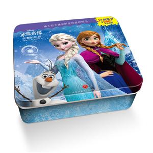 冰雪奇缘·完美的庆典/迪士尼卡通全明星铁盒拼图书-技术教育社区