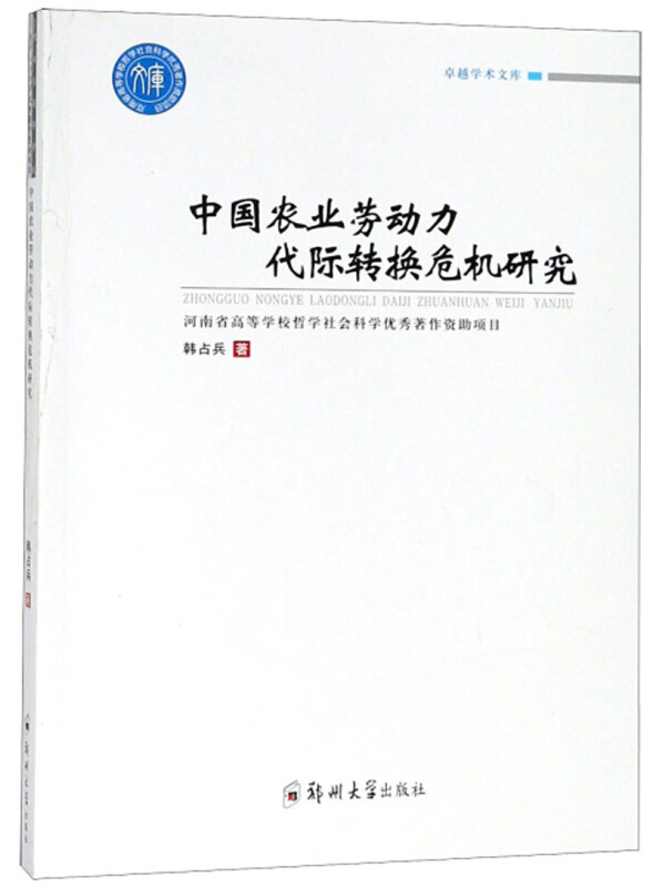 中国农业劳动力代际转换危机研究