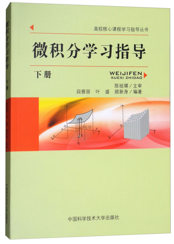 高校核心课程学习指导丛书微积分学习指导(下册)/段雅丽