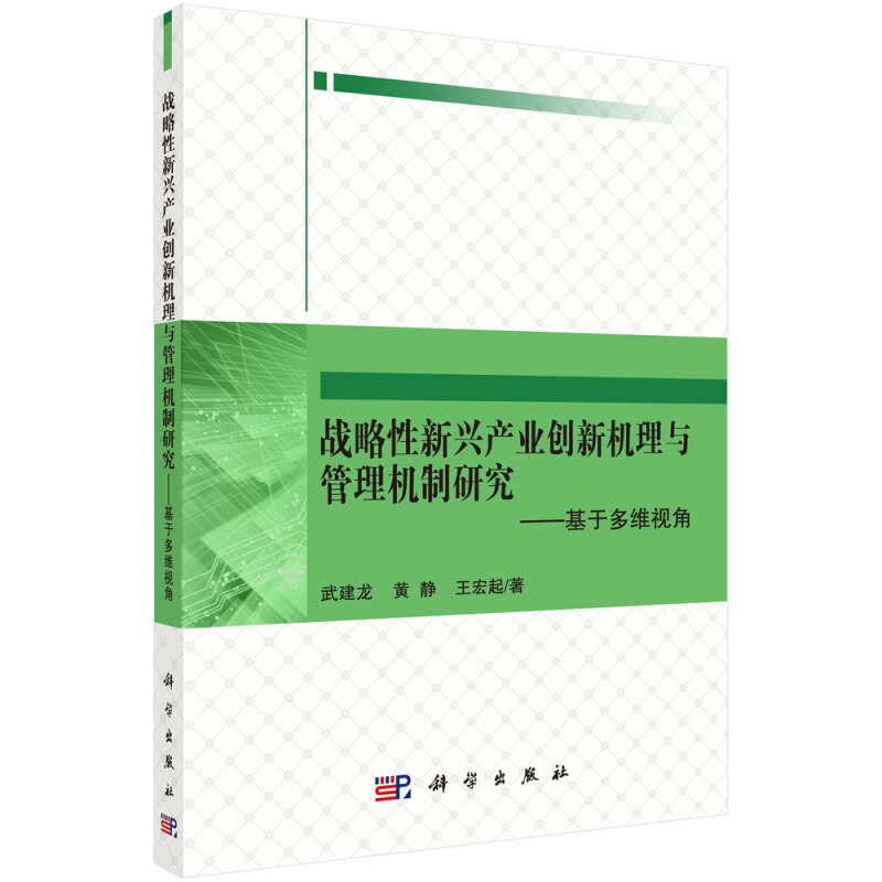 战略性新兴产业创新机理与管理机制研究-基于多维视觉