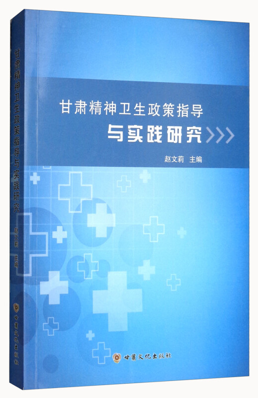 甘肃精神卫生政策指导与实践研究