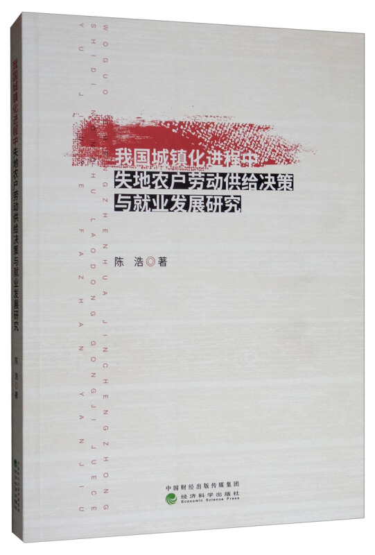 我国城镇化进程中失地农户劳动供给决策与就业发展研究