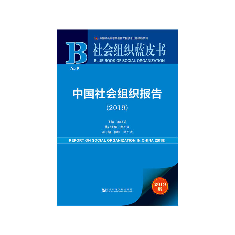社会组织蓝皮书(2019)中国社会组织报告