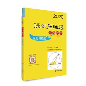 2020挑战压轴题2020中考数学:强化训练篇/挑战压轴题-技术教育社区