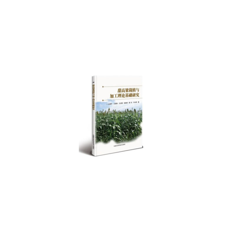 甜高粱栽植与加工理论基础研究