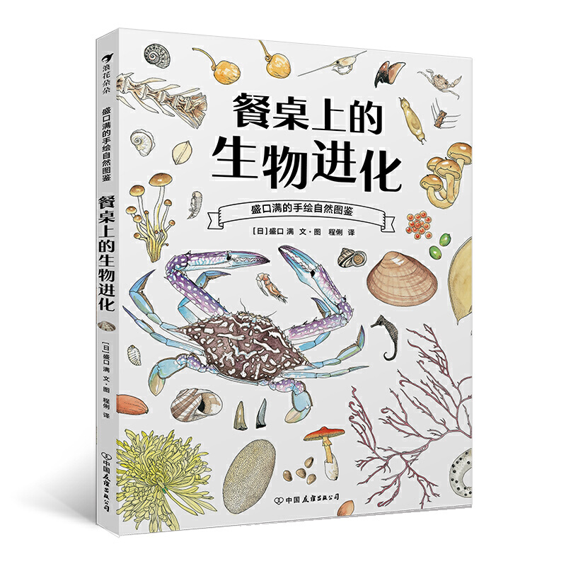 餐桌上的生物进化-盛口满的手绘自然图鉴