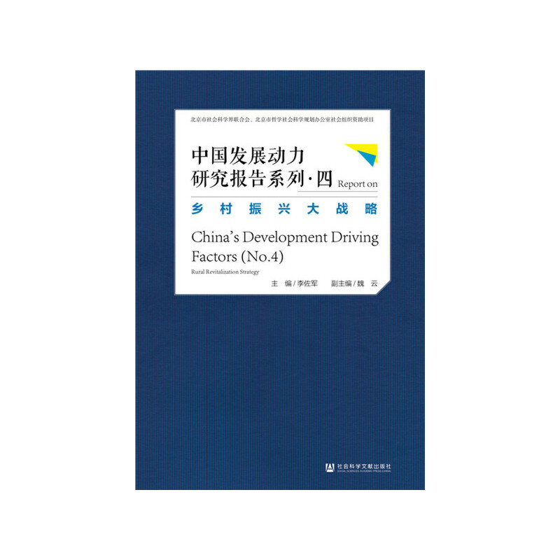 中国发展动力研究报告系列.四/乡村振兴大战略