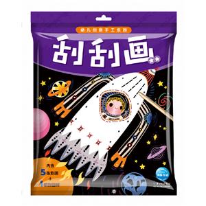 幼儿创意手工乐园刮刮画/幼儿创意手工乐园竹棒1根140mm-技术教育社区