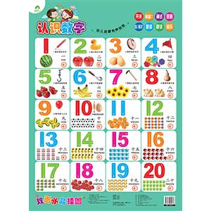 认识数字/德少儿.有声挂图-技术教育社区