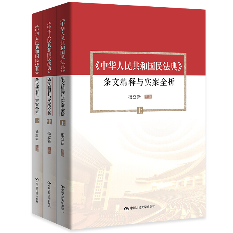 中华人民共和国民法典条文精释与实案全析