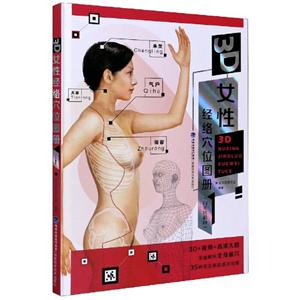 3D女性经络穴位图册:白金珍藏版-技术教育社区