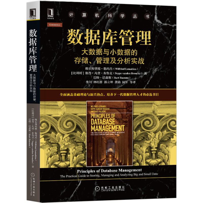 计算机科学丛书数据库管理:大数据与小数据的存储.管理及分析实战/(比利时)维尔弗里德.勒玛肖