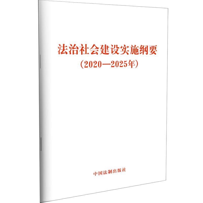 (2020-2025年)法治社会建设实施纲要