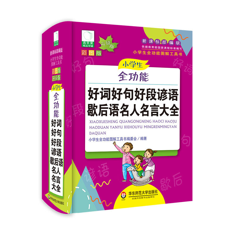 小学生全功能好词好句好段谚语歇后语名人名言大全/大夏书系(青苹果2020新版)