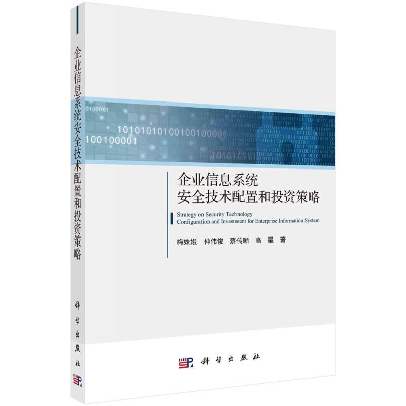 企业信息系统安全技术配置和投资策略