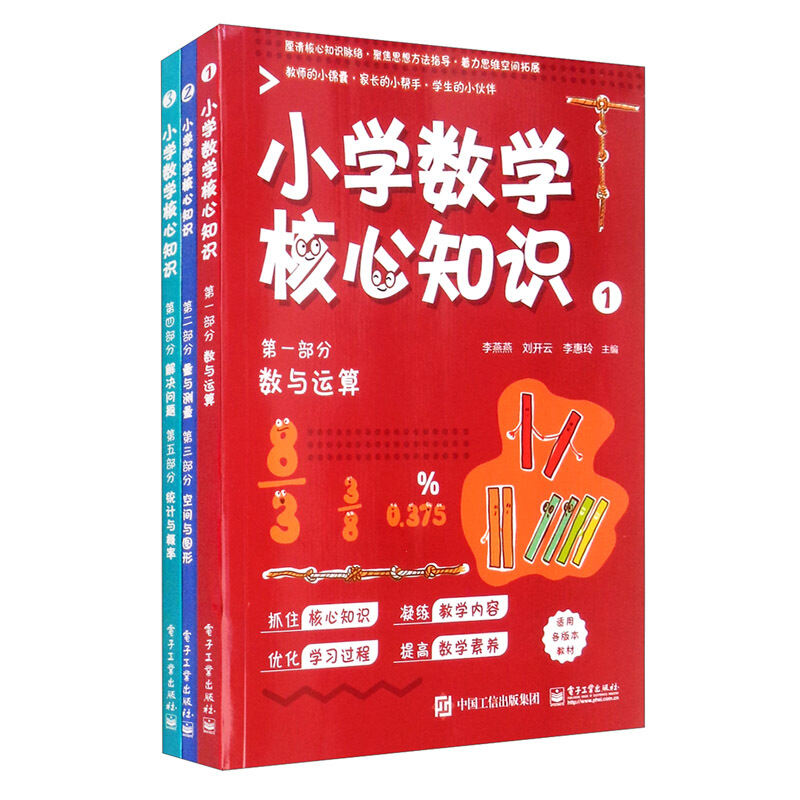 小学数学核心知识(全3册)