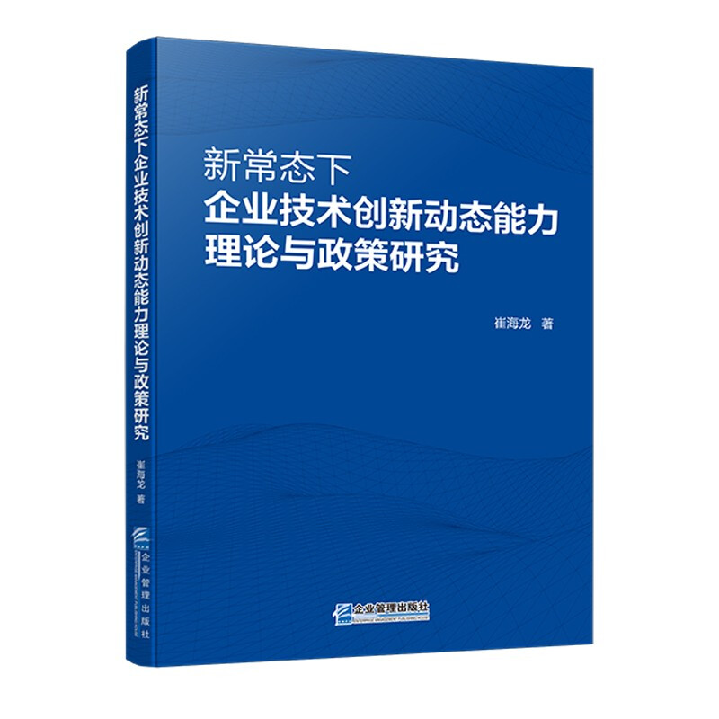 新常态下企业技术创新动态能力理论与政策研究