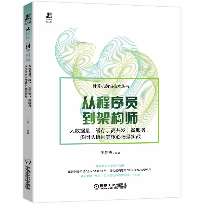 从程序员到架构师 大数据量、缓存、高并发、微服务、多团队协同等核心场景实战