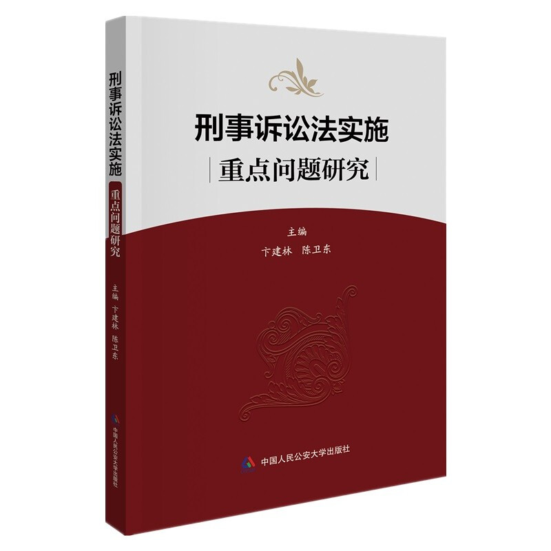 刑事诉讼法实施重点问题研究