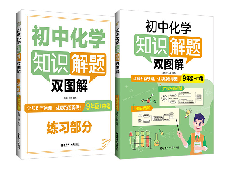 初中化学知识解题双图解 9年级+中考(全2册)